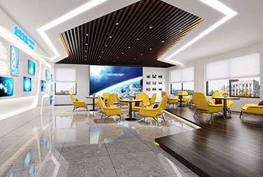 衢州管件办公楼装修设计_案例效果图