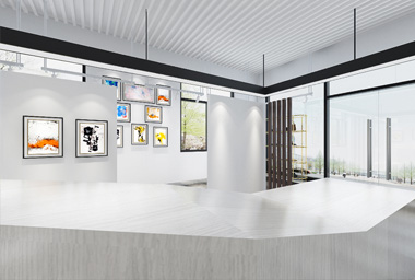 衢州食品公司办公室装修设计_案例效果图