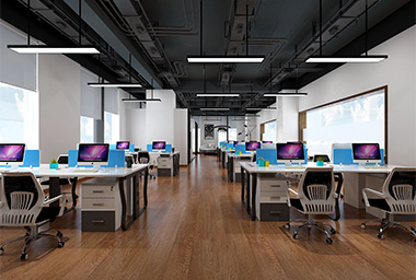 衢州办公大厦装修设计_案例效果图