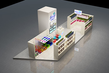 衢州商场档口店铺装修设计_案例效果图