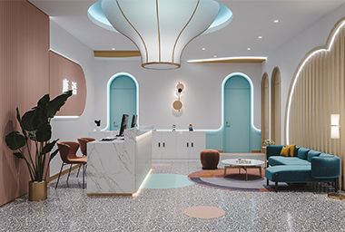 衢州少儿英语培训机构装修设计_案例效果图