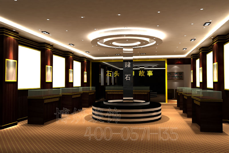 西湖黄金珠宝店装修,黄金珠宝店设计案例图,杭州珠宝店装修 西湖黄金珠宝店装修,黄金珠宝店设计案例图,杭州珠宝店装修